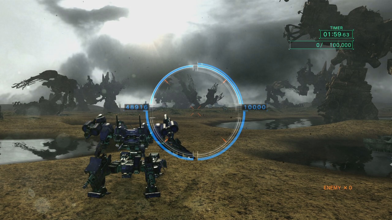  Монструозные остовы странных конструктов - единственное, что осталось в игре от так и нереализованных серийных гигантских роботов.